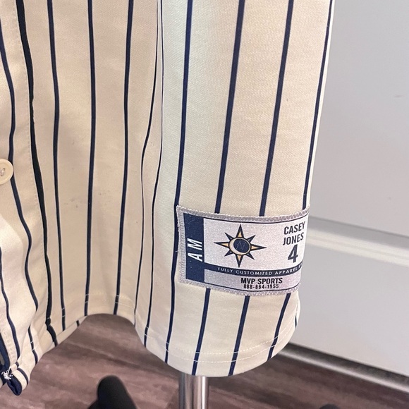 NAVIGATORS Baseball Uniform CASEY JONES Number 4 Size Large - Picture 4 of 10